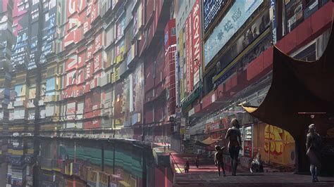 2560x1440 City Futuristic Concept Art 1440P Resolution ,HD 4k ...