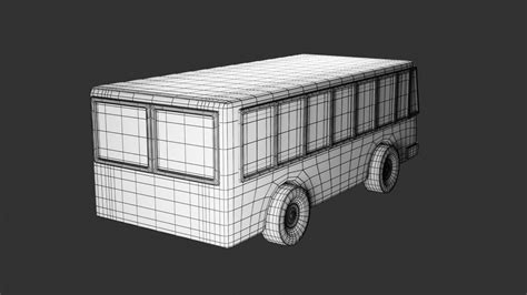 ArtStation - Bus 3D Model | Resources