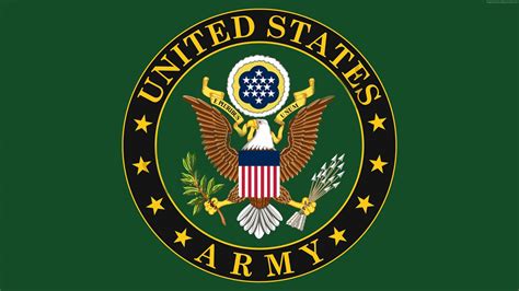 Wallpaper U.S. Army, logo, eagle, Military eagle, logo, U.S. Army ...