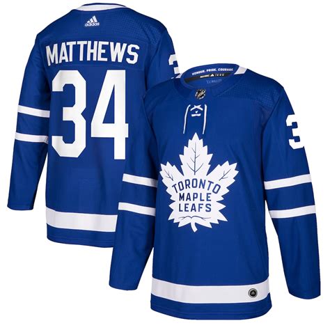 Auston Matthews Toronto Maple Leafs adidas Authentic Player Jersey – Blue