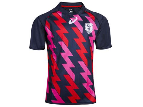 Cheap 2017 MEN'S FRANCE SF RUGBY JERSEY