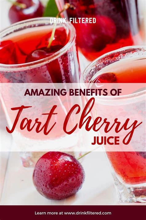 The amazing benefits of tart cherry juice – Artofit