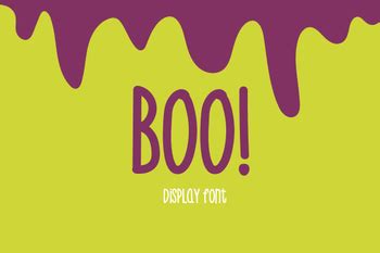 Boo Font by Play and Learn Studio | TPT