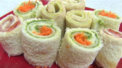 Sandwich Rollups Recipe - Bread Sushi Recipe - Kid's Video Recipes - Perfect Summer Recipe ...