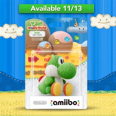 [Brief] amiibo: standalone Green Yarn Yoshi out on Nov. 13th in North America – Perfectly Nintendo