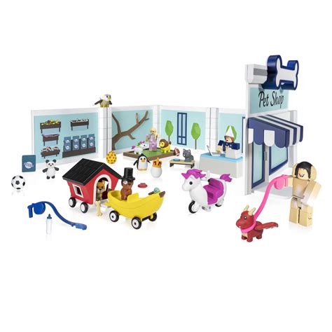 Roblox Celebrity Collection - Adopt Me: Pet Store Deluxe Playset (Includes Exclusive Virtual ...