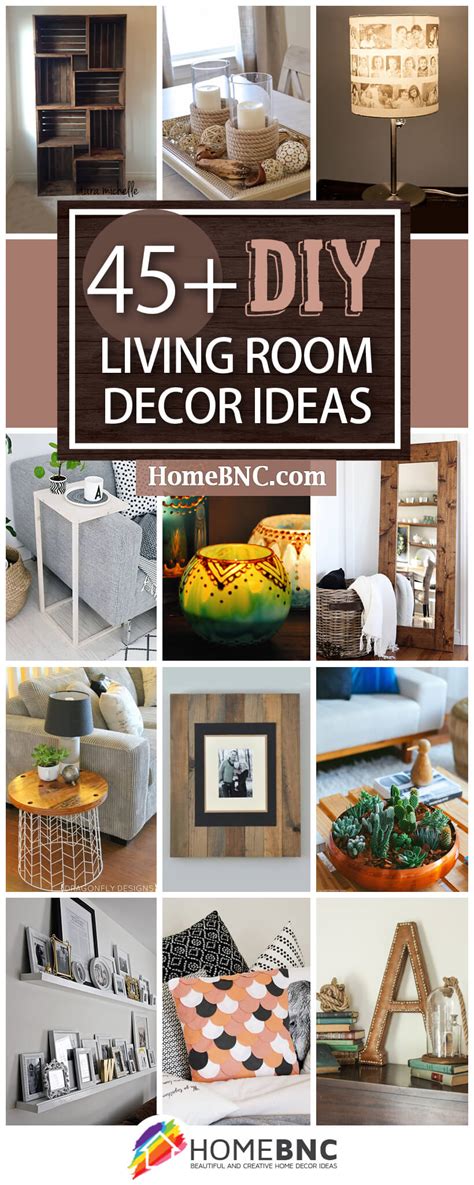 45+ Best DIY Living Room Decorating Ideas and Designs for 2023