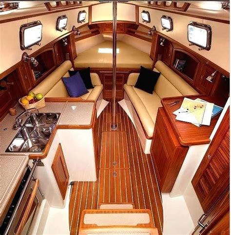 Pin by M W on Segelboot refit | Boat interior design, Sailboat interior, Boat interior