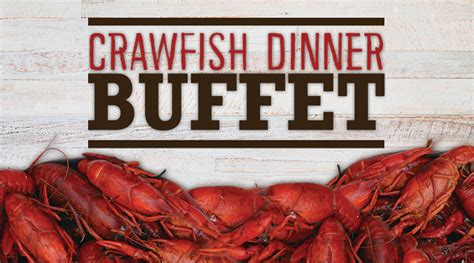 Crawfish Dinner Buffet