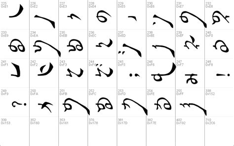 Mongolian Writing Windows font - free for Personal