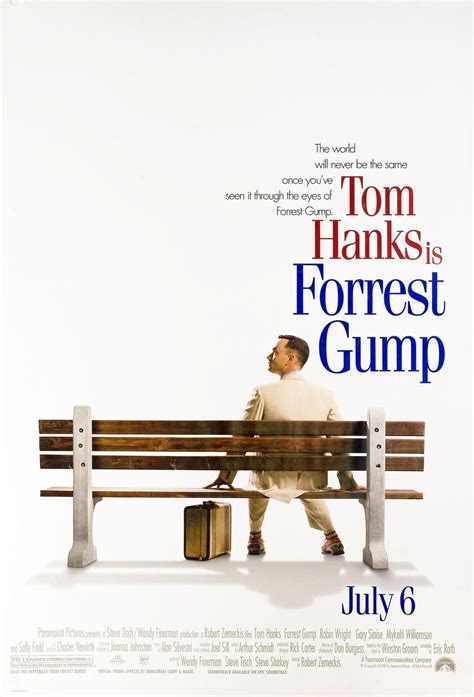 Forrest Gump Original 1994 U.S. One Sheet Movie Poster | Forrest gump, Forrest gump 1994 ...