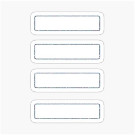 "Blank sticker label" Sticker for Sale by giannis488 | Redbubble