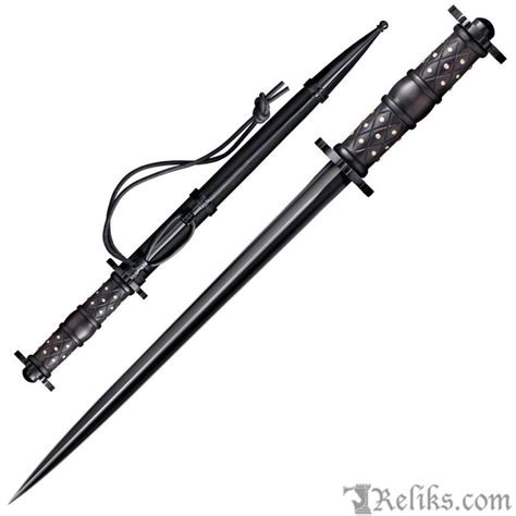 Rosewood Rondel Dagger - Functional Daggers at Reliks.com