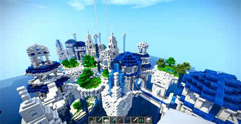 Sky city Minecraft Map