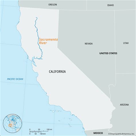 Sacramento River | California, Map, & Facts | Britannica