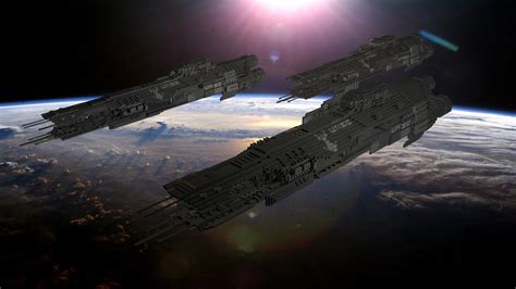 Halo UNSC Frigates by FauxusLight on deviantART