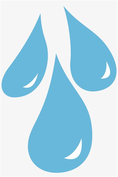 Teardrop Transparent Cartoon Rain Drops - Cutie Marks Raindrops PNG Image | Transparent PNG Free ...