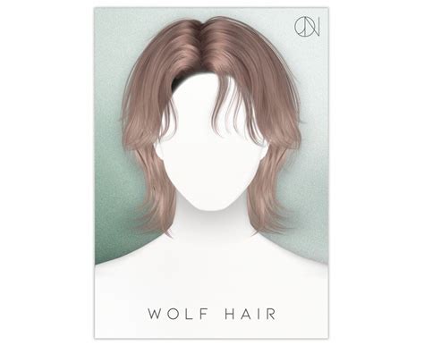 [JINO] HAIR N11 WOLF | JINO | Sims hair, Sims 4 hair male, Sims