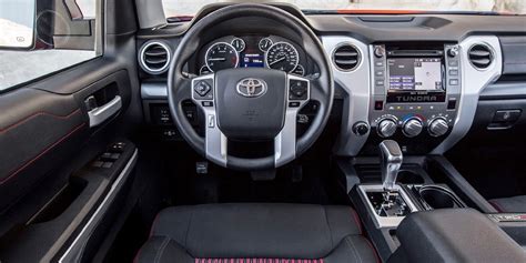 Explore The Stylish And High-Tech Interior Of The Toyota Tundra Trd Pro ...