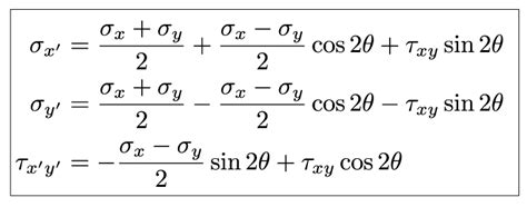 Stress Transformation Matrix