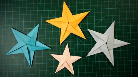 Origami ideas: Paper Folding Origami Star Step By Step