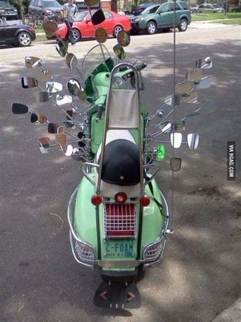 25 People Who Take Safety Way Too Seriously | Moped scooter, Very funny pictures, Moped