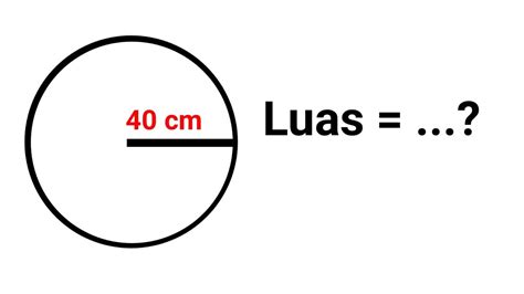 Cara Menghitung Luas Lingkaran Dengan Diameter Diketahui Rumus | The Best Porn Website