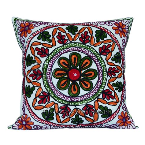 12 Cool Embroidered Throw Pillows | Royal Furnish