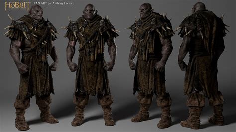 The Hobbit orc fan art, Anthony Lacroix | The hobbit, Fan art, Art