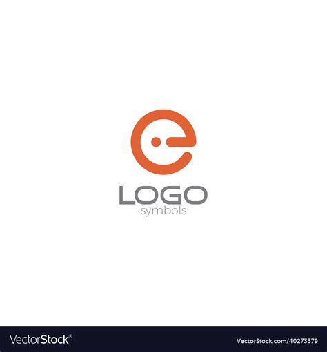 Ei logo Royalty Free Vector Image - VectorStock