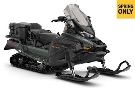 New 2024 Ski-Doo Skandic SE 600R E-TEC ES Silent Ice Cobra WT 1.5 Track 24 in. | Snowmobiles in ...