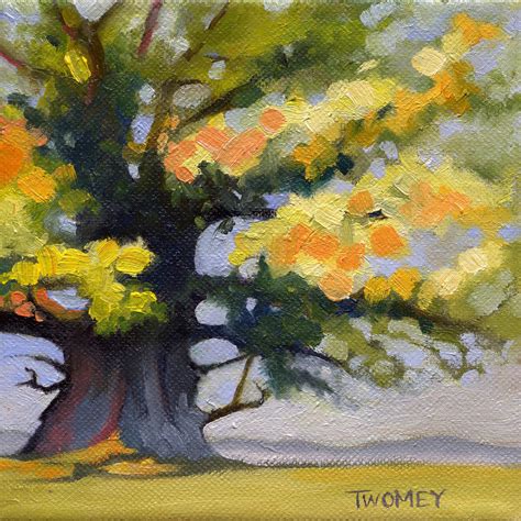 Oak Tree Oil Painting Digital Print Landscape Painter | Etsy