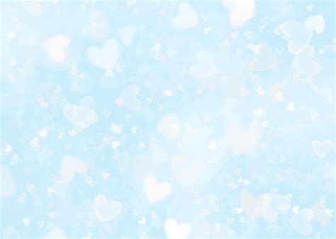 Simple Wallpaper Fuzzy Love Cute Light Blue Background, Wallpaper, Wallpaper Powerpoint, Simple ...