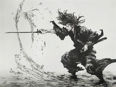 Miyamoto Musashi - Vagabond by shiannnn on DeviantArt