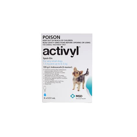 Activyl For Dogs - Flea Control & Tick Treatment for Dogs