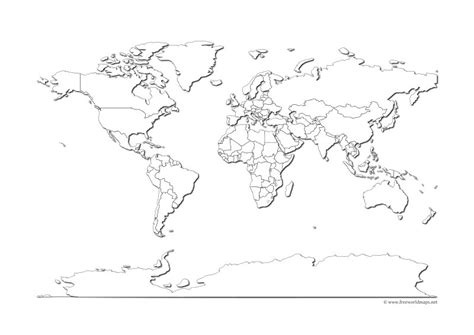 Free PDF World Maps