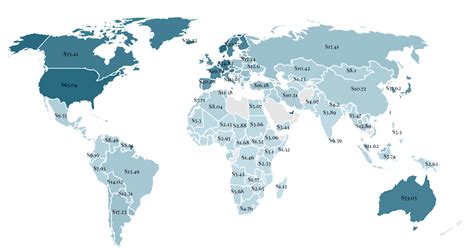 Median Income by Country 2023 - Wisevoter