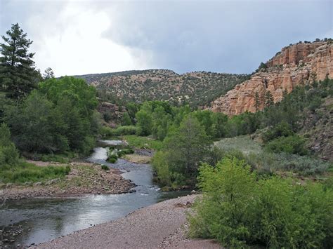 Gila River: Gila Cliff Dwellings National Monument, New Mexico