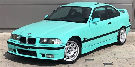 Factory Mint Green Euro-Spec BMW E36 M3 for Sale - Supply Chain Council of European Union ...