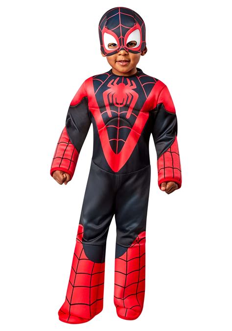 Marvel Deluxe Toddler Miles Morales Spider-Man Costume