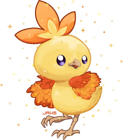 Shiny Torchic by Willow-Pendragon on DeviantArt