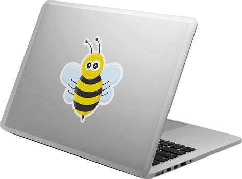 Custom Buzzing Bee Laptop Decal | YouCustomizeIt