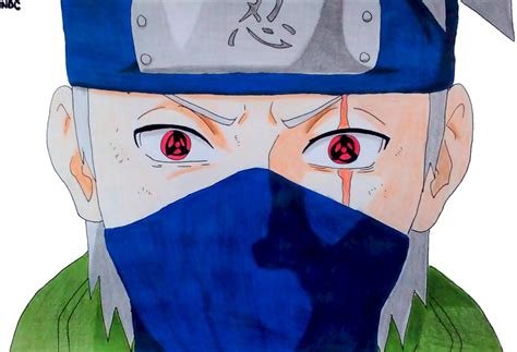 My Drawing Of Kakashi Hatake Double Mangekyou Sharingan Anime Amino | Images and Photos finder