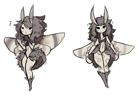 Bringing back moth girl for cutiesaturday by Zanamaoria | Moth Girls | Arte de personajes ...