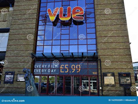 The Front Entrance To a Vue Cinema in Staines UK Editorial Stock Image - Image of front ...