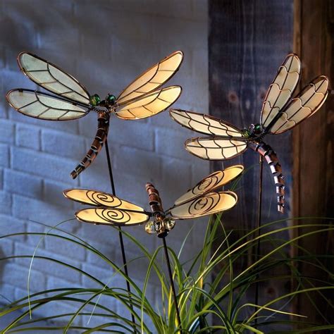 Garden Statues & Ornaments | Dragonfly art, Dragonfly yard art, Dragonfly decor