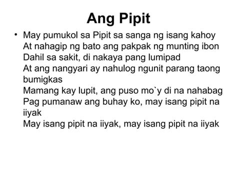 Philippine folk songs