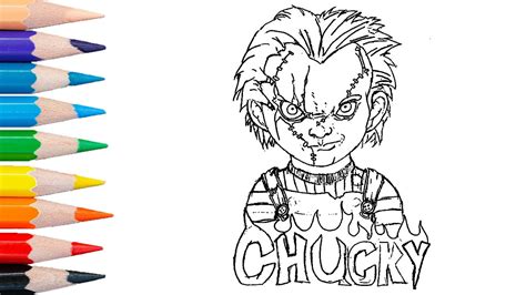 Chucky The Killer Doll Coloring Pages