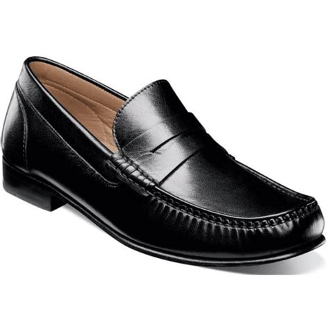 Florsheim - Florsheim Men's Shoes Beaufort Moc Toe Penny Loafer Black 11869-001 New - Walmart ...