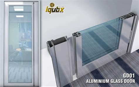 Aluminium Glass Doors - IQUBX